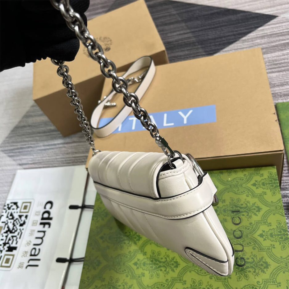 G*u*i horsebit chain small shoulder bag