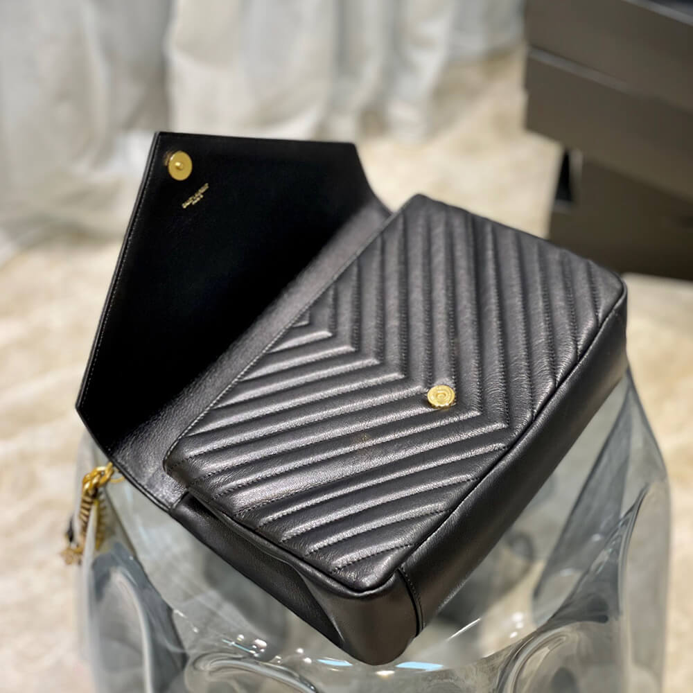 YSL COLLEGE LARGE CHAIN BAG
