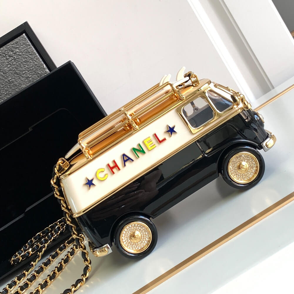 Ch*el mini van minaudiere(low stock