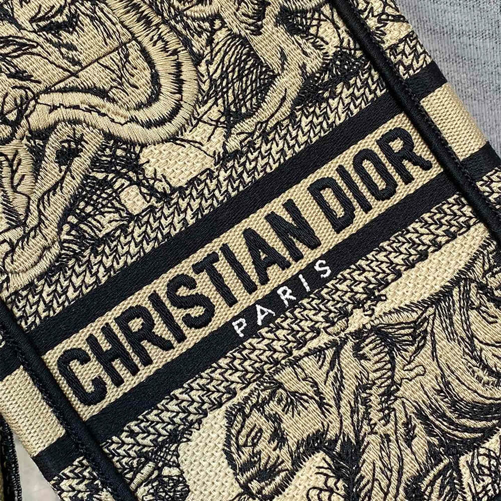 mini vertical D*or book tote
