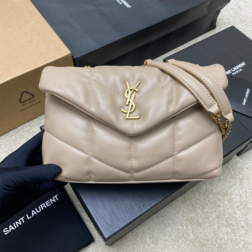 YSL Toy Puffer in lambskin