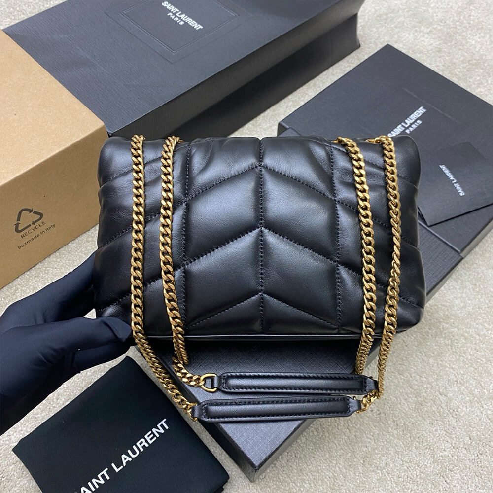 YSL Toy Puffer in lambskin